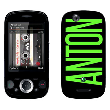   «Anton»   Sony Ericsson W20i Zylo