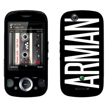   «Arman»   Sony Ericsson W20i Zylo