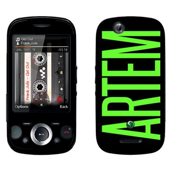   «Artem»   Sony Ericsson W20i Zylo