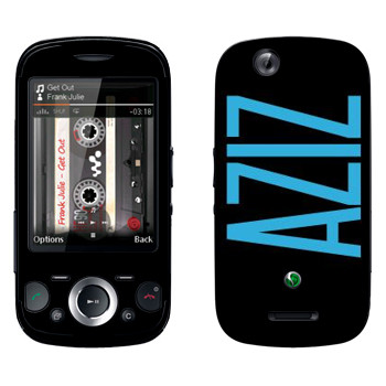   «Aziz»   Sony Ericsson W20i Zylo