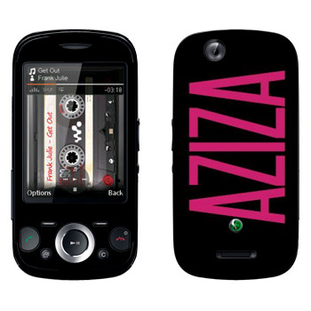   «Aziza»   Sony Ericsson W20i Zylo