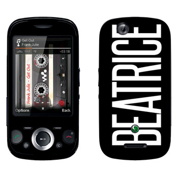   «Beatrice»   Sony Ericsson W20i Zylo