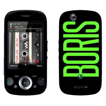   «Boris»   Sony Ericsson W20i Zylo