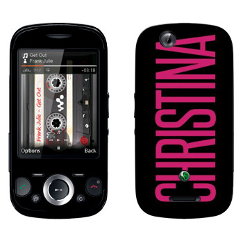   «Christina»   Sony Ericsson W20i Zylo