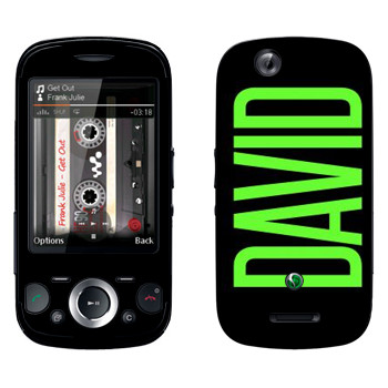   «David»   Sony Ericsson W20i Zylo