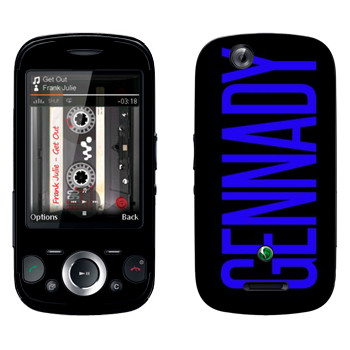   «Gennady»   Sony Ericsson W20i Zylo