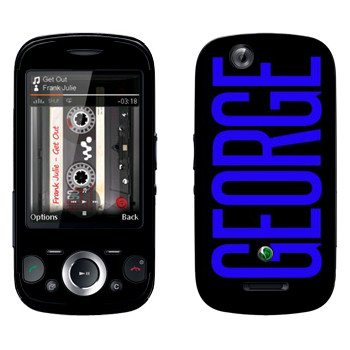   «George»   Sony Ericsson W20i Zylo