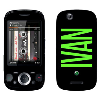   «Ivan»   Sony Ericsson W20i Zylo