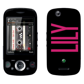   «Lily»   Sony Ericsson W20i Zylo