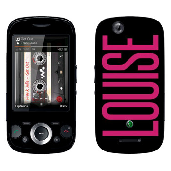   «Louise»   Sony Ericsson W20i Zylo