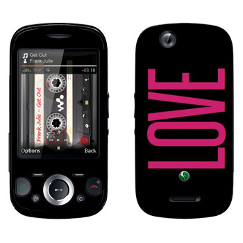   «Love»   Sony Ericsson W20i Zylo