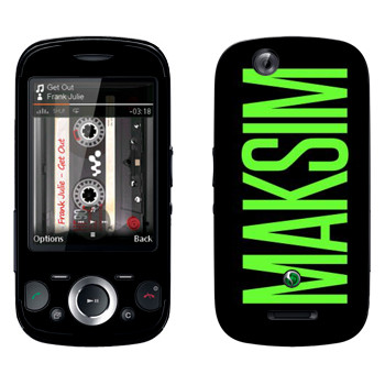   «Maksim»   Sony Ericsson W20i Zylo