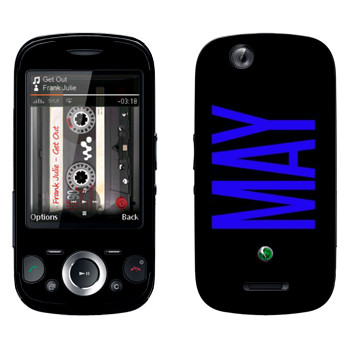   «May»   Sony Ericsson W20i Zylo