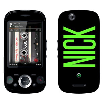   «Nick»   Sony Ericsson W20i Zylo