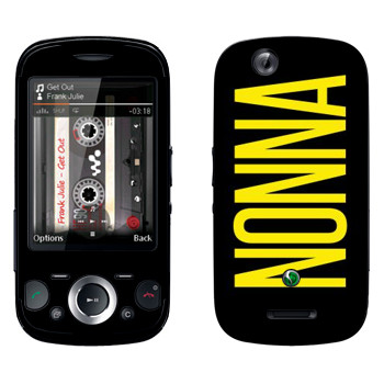   «Nonna»   Sony Ericsson W20i Zylo