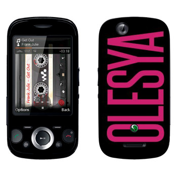   «Olesya»   Sony Ericsson W20i Zylo