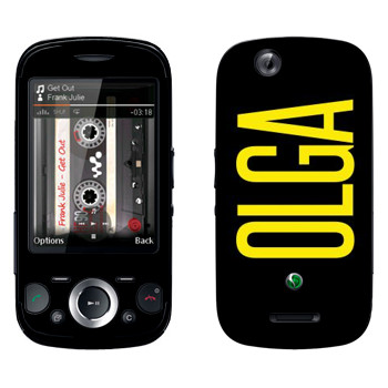   «Olga»   Sony Ericsson W20i Zylo