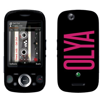   «Olya»   Sony Ericsson W20i Zylo