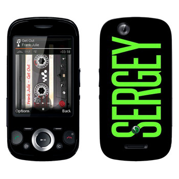   «Sergey»   Sony Ericsson W20i Zylo