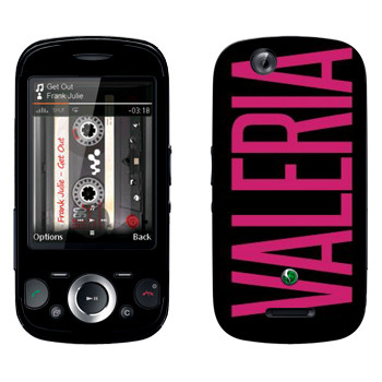   «Valeria»   Sony Ericsson W20i Zylo