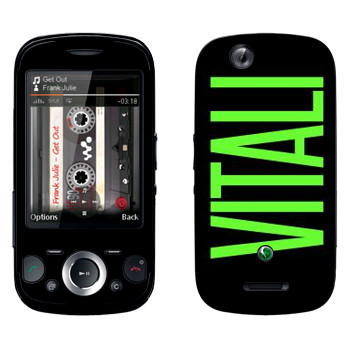   «Vitali»   Sony Ericsson W20i Zylo