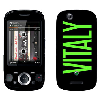   «Vitaly»   Sony Ericsson W20i Zylo