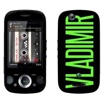   «Vladimir»   Sony Ericsson W20i Zylo