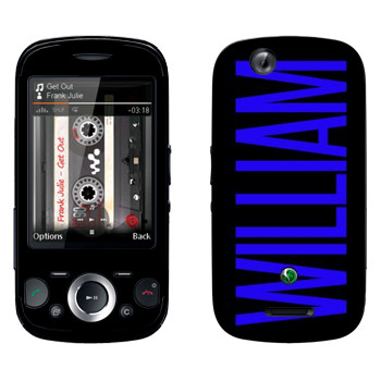   «William»   Sony Ericsson W20i Zylo