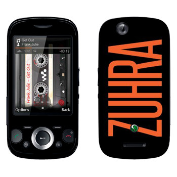   «Zuhra»   Sony Ericsson W20i Zylo