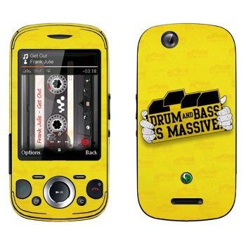   «Drum and Bass IS MASSIVE»   Sony Ericsson W20i Zylo