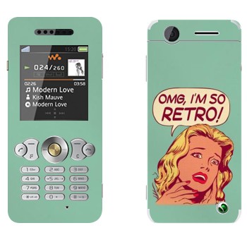   «OMG I'm So retro»   Sony Ericsson W302
