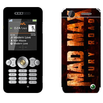   «Mad Max: Fury Road logo»   Sony Ericsson W302