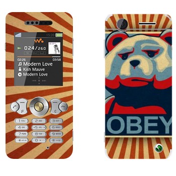   «  - OBEY»   Sony Ericsson W302