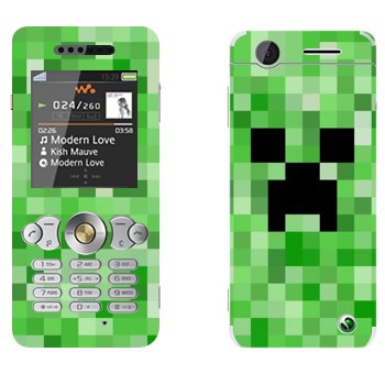   «Creeper face - Minecraft»   Sony Ericsson W302