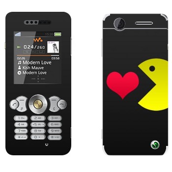   «I love Pacman»   Sony Ericsson W302