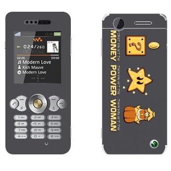   «Super Mario : Money, power, woman»   Sony Ericsson W302