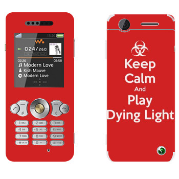   «Keep calm and Play Dying Light»   Sony Ericsson W302