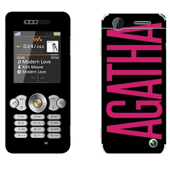   «Agatha»   Sony Ericsson W302