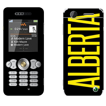   «Alberta»   Sony Ericsson W302