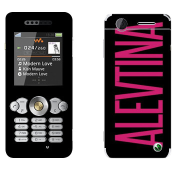   «Alevtina»   Sony Ericsson W302