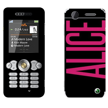   «Alice»   Sony Ericsson W302