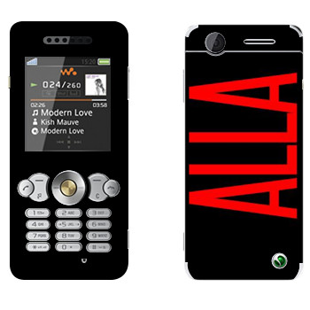   «Alla»   Sony Ericsson W302