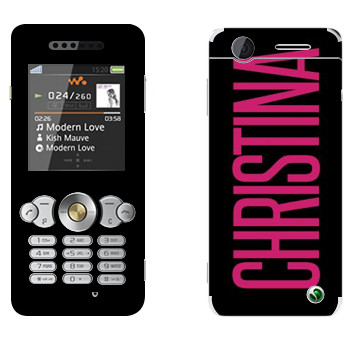   «Christina»   Sony Ericsson W302