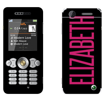   «Elizabeth»   Sony Ericsson W302