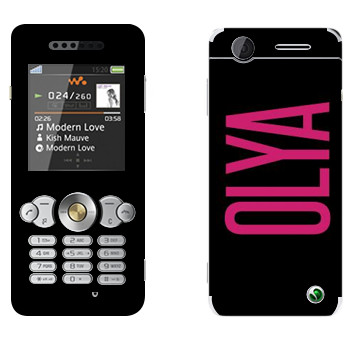   «Olya»   Sony Ericsson W302