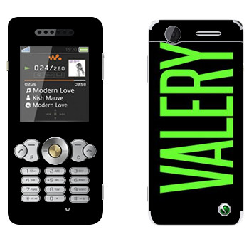   «Valery»   Sony Ericsson W302