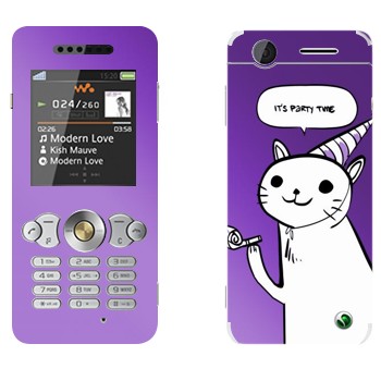   « - It's Party time»   Sony Ericsson W302