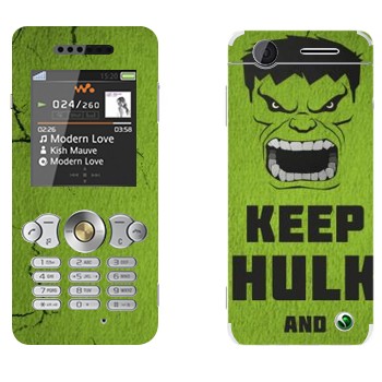   «Keep Hulk and»   Sony Ericsson W302