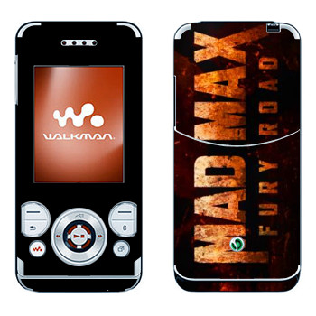   «Mad Max: Fury Road logo»   Sony Ericsson W580