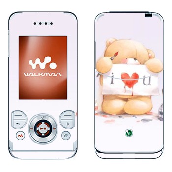   «  - I love You»   Sony Ericsson W580